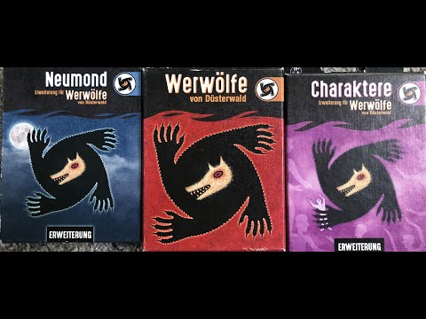 Werwölfe von Düsterwald+2 Erweiterungen