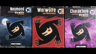 Werwölfe von Düsterwald+2 Erweiterungen