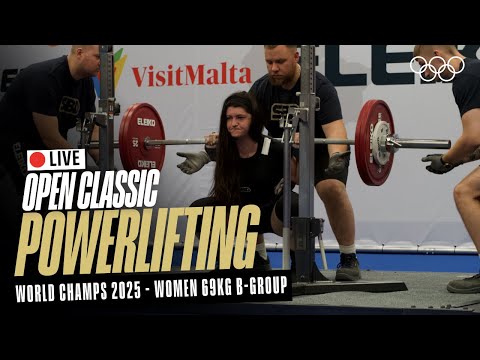 Powerlifting | Women's 69kg B-Group | World Classic Open Championships | Chemnitz