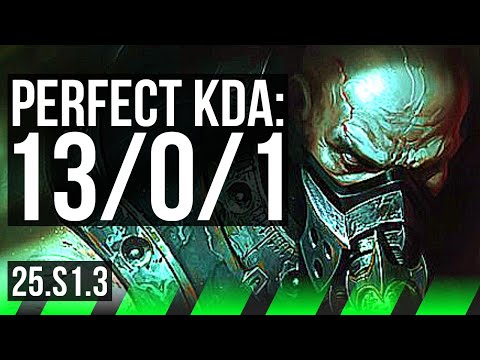 URGOT vs KARTHUS (JGL) | 13/0/1, Legendary | EUW Master | 25.S1.3