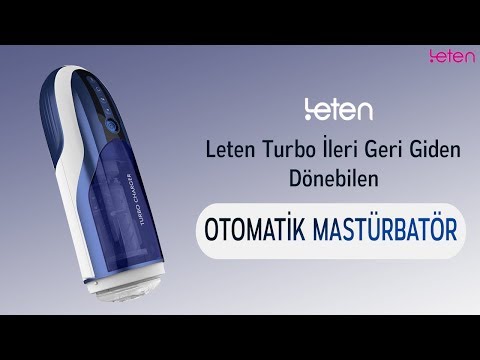 Leten Turbo İleri Geri Giden&Dönebilen ve İnleme Sesli Otomatik Mastürbatör