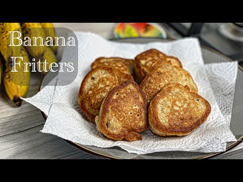 This recipe surprised my kids! Super easy and delicious snack! Banana Fritters