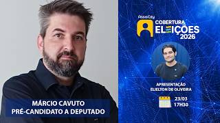 ENTREVISTA PRÉ CANDIDATO A DEPUTADO ESTADUAL MARCIO CAVUTO