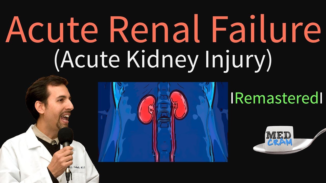 Acute Kidney Injury / Acute Renal Failure Explained Clearly - Remastered