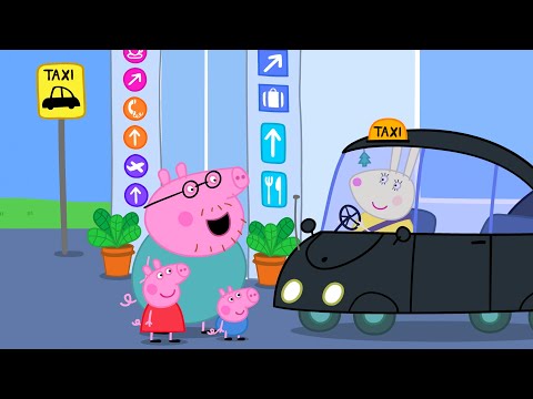 Capa de Serviço de táxi da Srta. Rabbit | Peppa Pig Português Brasil Episódios Completos