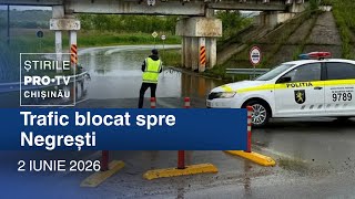Știrile PRO TV (ORA 13:00) | TRAFIC BLOCAT SPRE NEGREȘTI | Moldova