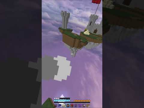 xboxplayer7760 - He fell down in the right timing! #shorts #hypixel #gaming #minecraft