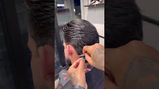 Corte navalhado #barbershop #barber #barbero