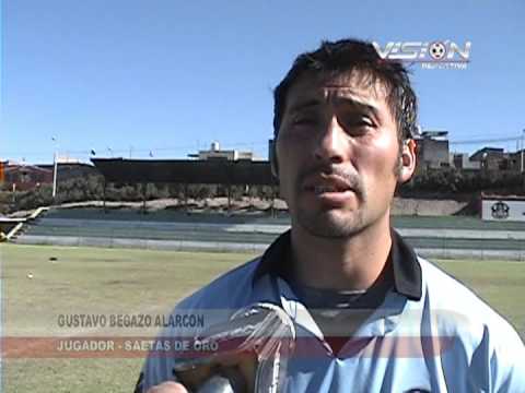 GUSTAVO BEGAZO DELANTERO SAETAS DE ORO - Visión Deportiva 2013 Pueblo TV Canal 39