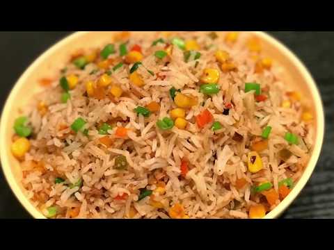 sweet corn fried rice | corn fried rice | How to make corn fried rice | Veg corn fried Rice Video