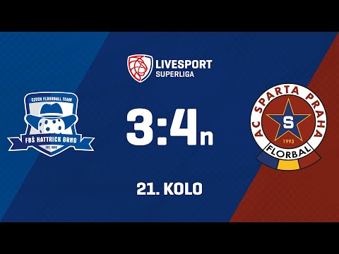 21. kolo | FBŠ Hummel Hattrick Brno - ACEMA Sparta Praha 3:4n