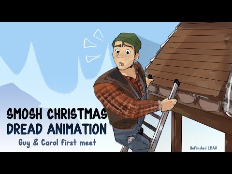 Smosh Christmas Dread Animatic - Guy meets Carol