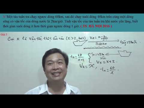 Toán 10 - Chủ đề giải Toán bằng cách lập phương trình