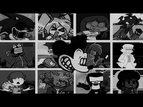 FNF Happy But Different Characters Sing It (Everyone Sings Happy)