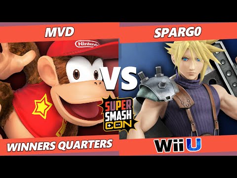 SSC Fall Fest Wii U Winners Quarters - MVD (Diddy Kong) Vs. Spargo (Cloud) Smash 4 Tournament