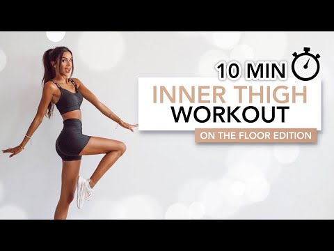10 MIN INNER THIGH WORKOUT (On The Floor Edition / Tightens Your Inner Thighs) | Eylem Abaci