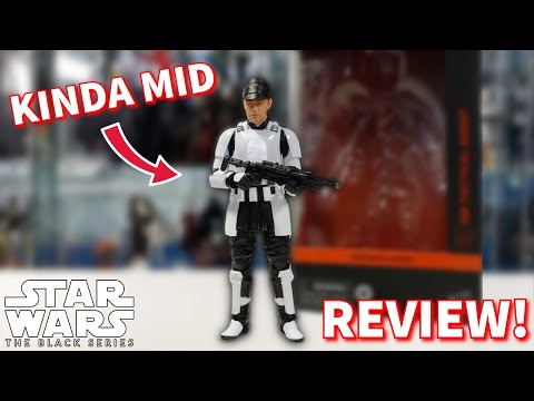 Star Wars The Black Series ISB Tactical Agent Review!