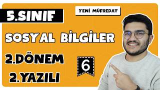 5.Sınıf Sosyal Bilgiler 2.Dönem 2.Yazılı