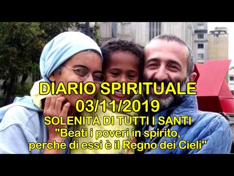 DIARIO SPIRITUALE MB 03/11/2019 - Mt 5,1-12