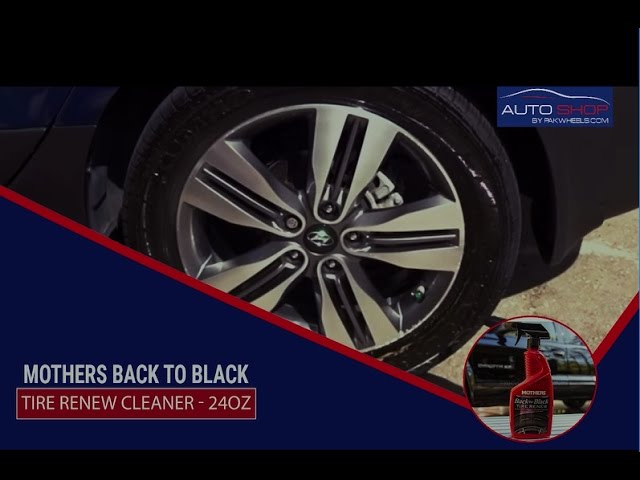 MOTHERS Back To Black Tire Renew Cleaner - 24Oz Video