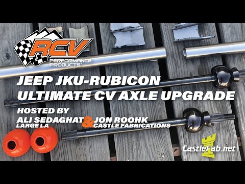 Upgrading our Dana44 axles to RCV Peformance’s Ultimate Dana44 CV Axle set on our 5.11 Tactical JKU