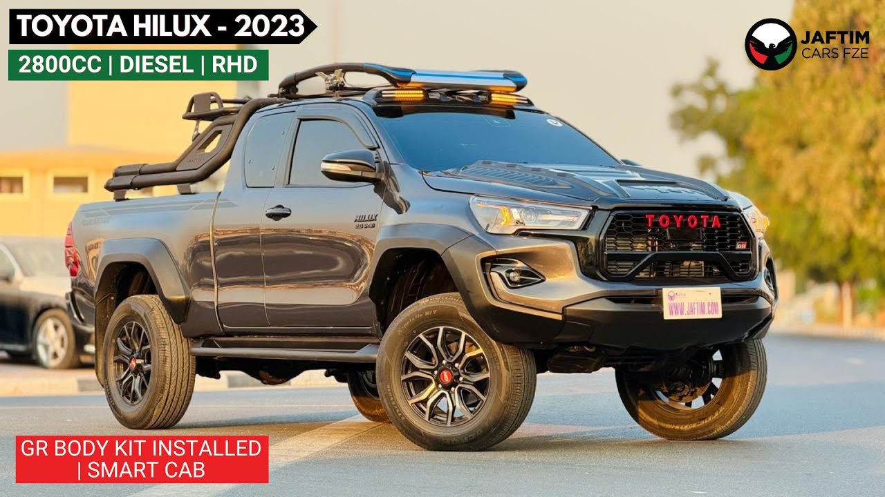Toyota Hilux GR BODY KIT INSTALLED | SMART CAB | 2023 | 2.8L DIESEL ENGINE | 4WD | RHD | HEAVY ROOF RACK video