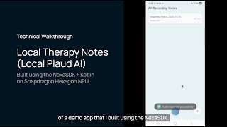 Building a Clinical Transcription App on Android with NexaSDK: A Technical Walkthrough