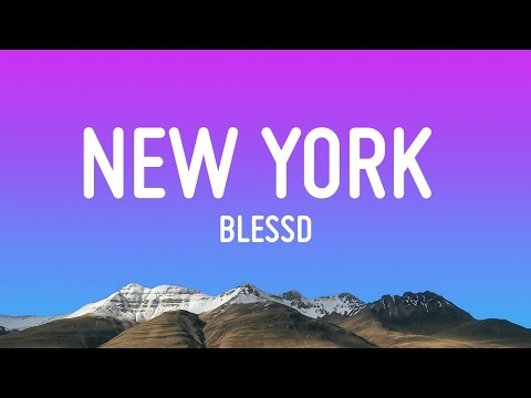 NEW YORK | BLESSD ( TRINIDAD BENDITA ) (Letra/Lyrics)