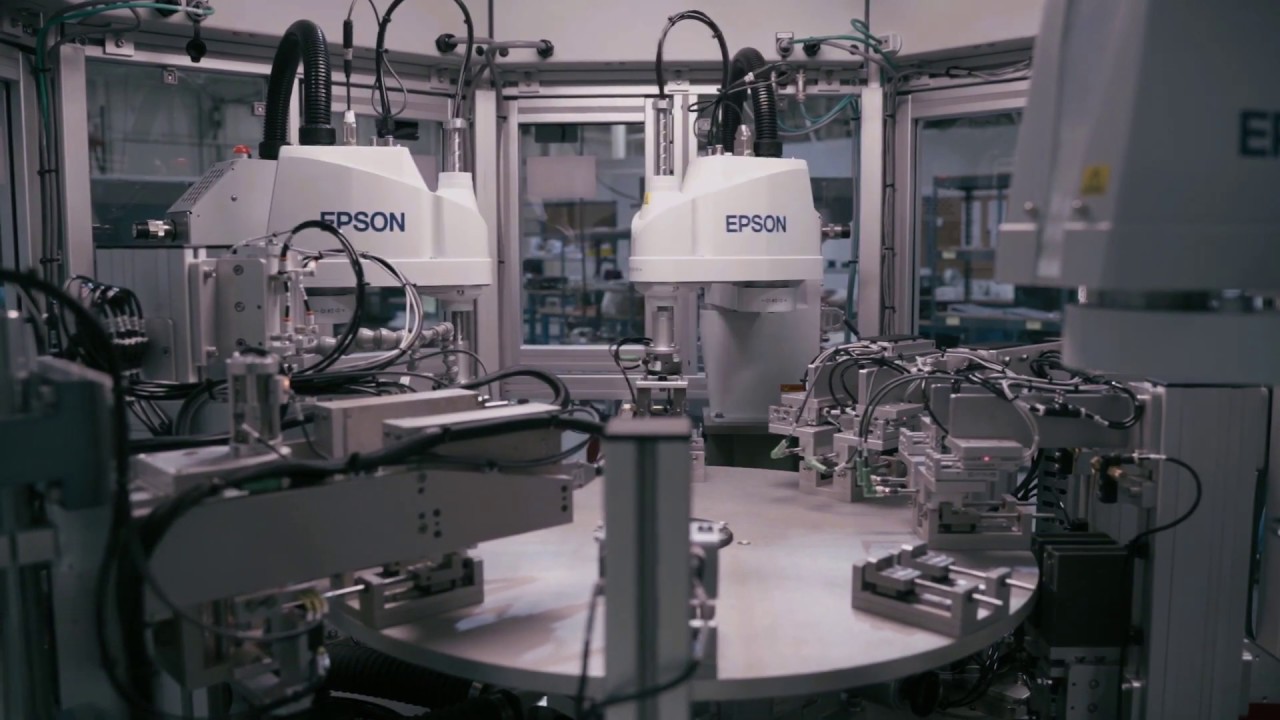 Multi-SCARA Robot on Dial Indexing System