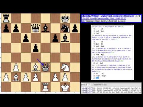 World Championship 1886-Game 6-Steinitz,William-Zukertort,Johannes Hermann