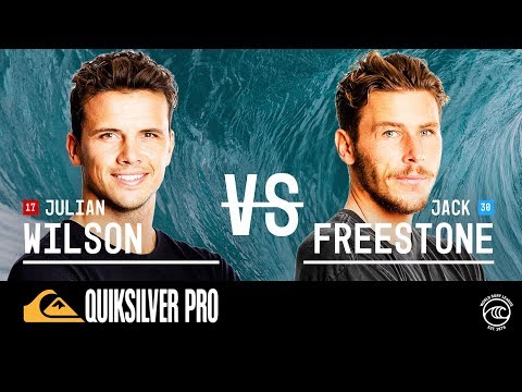 Julian Wilson vs. Jack Freestone - Round of 16, Heat 4 - Quiksilver Pro France 2019