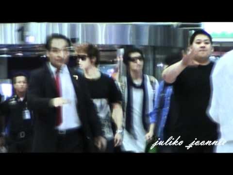 120407 Homin @ Suvarnaphumi Airport (Back to Korea)