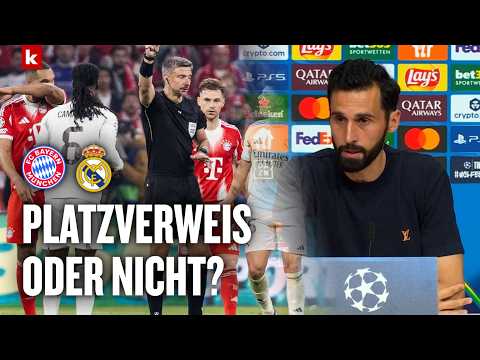 Video Thumbnail: Real wütet gegen Schiri: "Unerklärlich, unfair" - Eberl: "Nicht unser Problem" | Bayern - Madrid 4:3