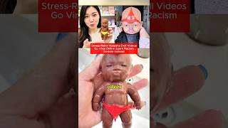 Download lagu Chinese Using Black Natasha Baby Doll for Stress Relief Spark Racism Debate Online 😳 mp3