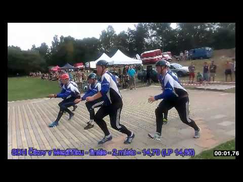 SDH Čikov v Meziříčku 15.8.2015 - finále - 2. místo -14,70 (LP 14,65)