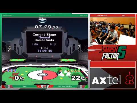 Smash Factor 6 - LFG | Eddy Mexico (Luigi) Vs. Casino | Rael (Falco/Fox) - Melee Winners Top 32
