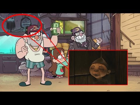 Las Cabezas De HOTEL TRASILVANIA Descubiertas en GRAVITY FALLS