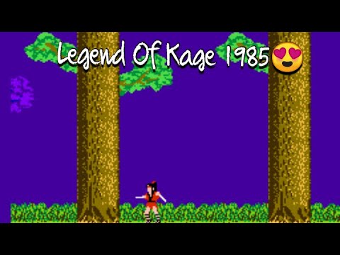legend of Kage, The Complete Playthrough | legend of kage 1985