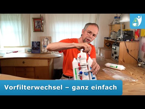 Aquamichel Mini Vorfilterwechsel – ganz einfach (2/3)