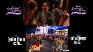 The haunted mansion musical and happy haunting 🎶it's halloween🎶 (connection)