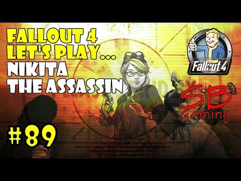 Fallout 4 Survival Let's Play - Nikita the Assassin - Parsons Creamery Special Delivery - P89