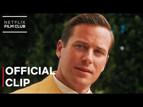 Thumbnail of the video: Rebecca | Lily James & Armie Hammer's Oyster Scene | Netflix