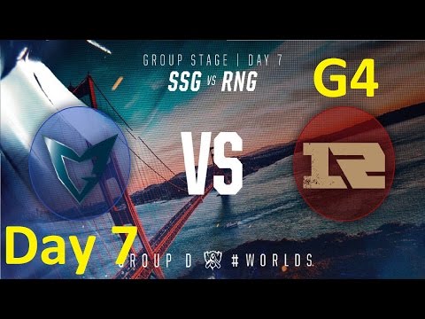 SSG vs RNG Game 2 Highlights - 2016 Worlds Group Stage - Day 7