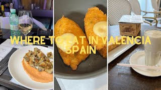 Where to eat in Valencia Spain (complete foodies guide to a SUPER authentic food tour - non paella!)