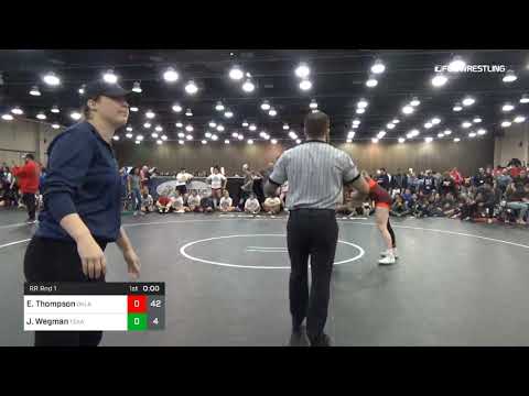 144 Lbs Rr Rnd 1 Emma Thompson Oklahoma Dual Vs JoyLynn Wegman Texas C