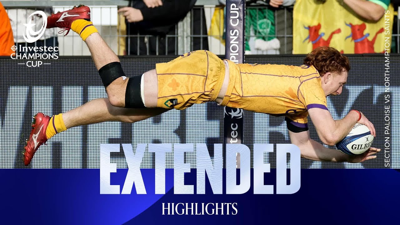 Extended Highlights -  Section Paloise v Northampton Saints | Investec Champions Cup 2025/26
