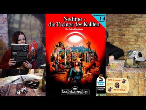 [DSA1] Nedime - Die Tochter des Kalifen - Pen and Paper Solo-Let's Play