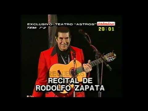 Recital Rodolfo Zapata en el Teatro Astros - Crónica TV