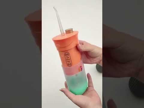 BumGum Preclean Portable Water Flosser- Instruction