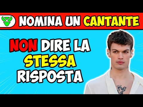 QUIZ - NON DIRE LA MIA STESSA RISPOSTA! 🤔🤯